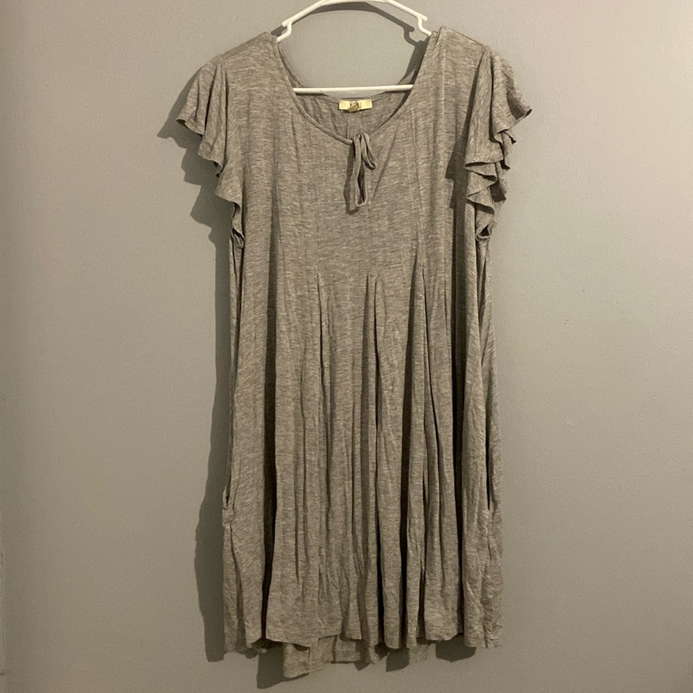 Gray dress